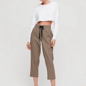 Aritzia Babaton Errol Day Linen Pants